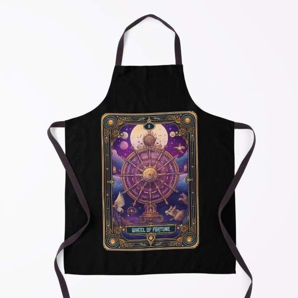 Item preview, Wheel of Fortune Tarot Card designed and sold by BoKev.