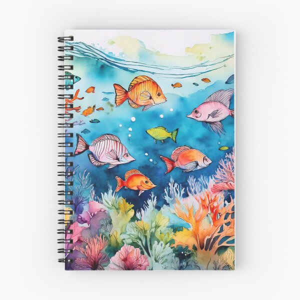 Item preview, A vibrant underwater scene with colorful coral reefs and fish designed and sold by homydesign.