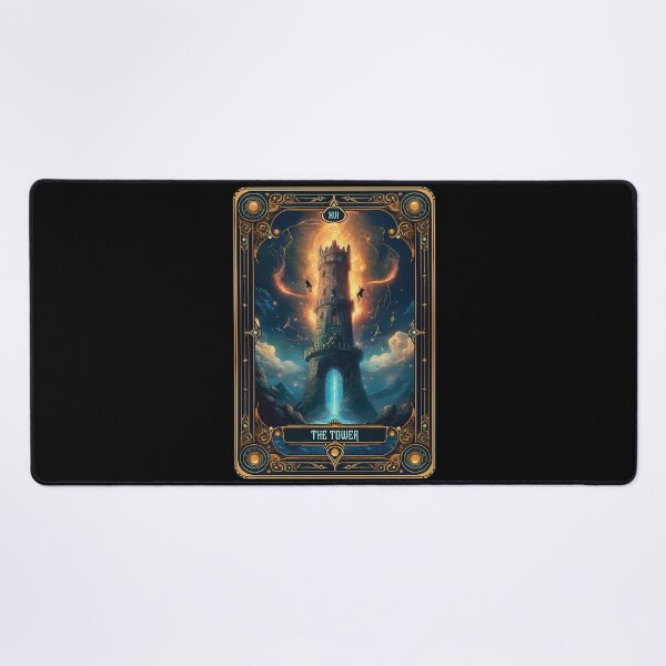Item preview, The Tower Tarot Card designed and sold by BoKev.