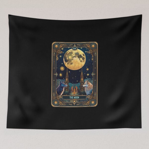 Item preview, The Moon Tarot Card designed and sold by BoKev.