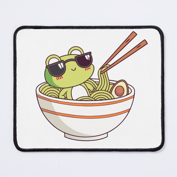 Item preview, Ramen Lover Frog - Cute Frog Art for Ramen Fans designed and sold by Timegraf.