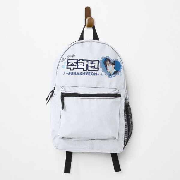 Item preview, JUHAKNYEON The Boyz Kpop Boy Group Blue Members Name Collage Design designed and sold by AJUNICE STUDIO.