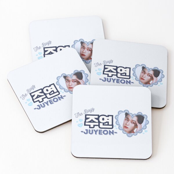 Item preview, JUYEON The Boyz Kpop Boy Group Blue Members Name Collage Design  designed and sold by AJUNICE STUDIO.