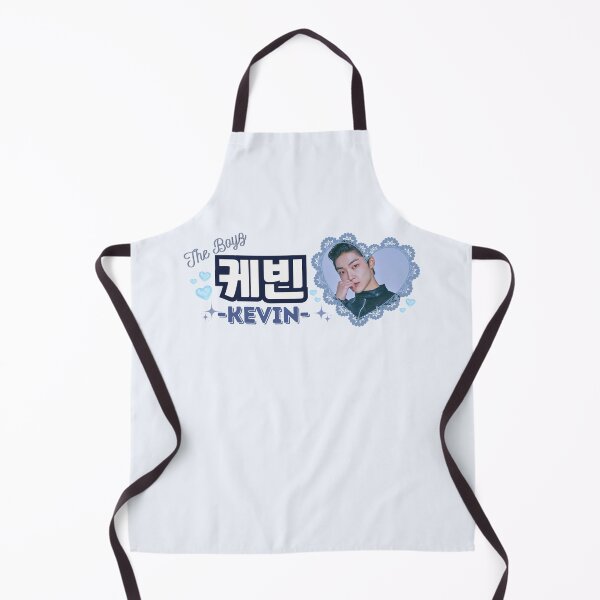Item preview, KEVIN The Boyz Kpop Boy Group Blue Members Name Collage Design  designed and sold by AJUNICE STUDIO.