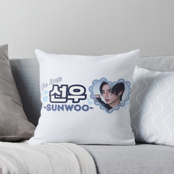 Item preview, SUNWOO The Boyz Kpop Boy Group Blue Members Name Collage Design  designed and sold by AJUNICE STUDIO.
