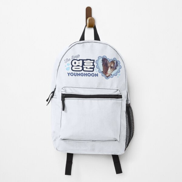 Item preview, YOUNGHOON The Boyz Kpop Boy Group Blue Members Name Collage Design designed and sold by AJUNICE STUDIO.