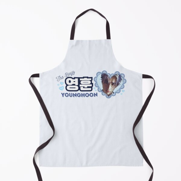 Item preview, YOUNGHOON The Boyz Kpop Boy Group Blue Members Name Collage Design designed and sold by AJUNICE STUDIO.