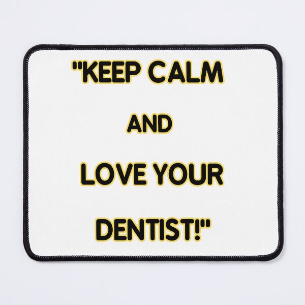 Item preview, Female Dentist - Keep Calm and Love Your Dentist designed and sold by Lily Lola.