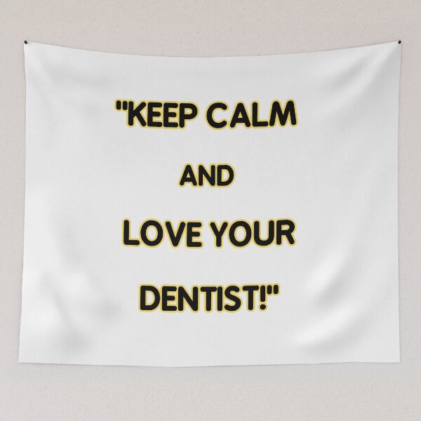 Item preview, Female Dentist - Keep Calm and Love Your Dentist designed and sold by Lily Lola.