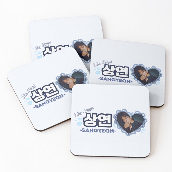 Item preview, SANGYEON The Boyz Kpop Boy Group Blue Members Name Collage Design  designed and sold by AJUNICE STUDIO.