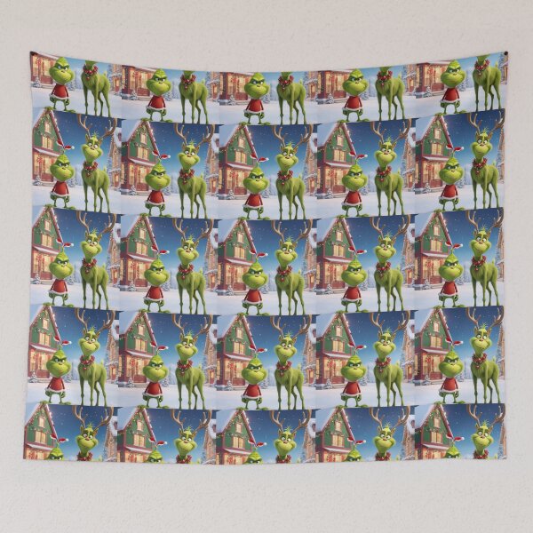 Item preview,  The Grinch  And A Raindeer designed and sold by Designfs.