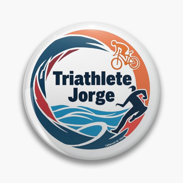 Item preview, Dynamic Triathlete Jorge - Swim, Bike, Run designed and sold by Triathlongram.