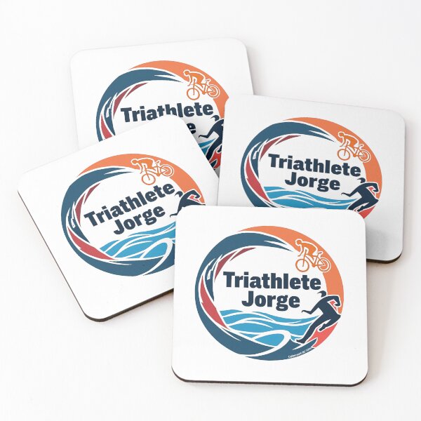 Item preview, Dynamic Triathlete Jorge - Swim, Bike, Run designed and sold by Triathlongram.