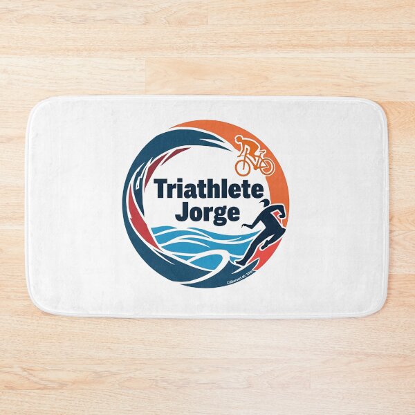 Item preview, Dynamic Triathlete Jorge - Swim, Bike, Run designed and sold by Triathlongram.