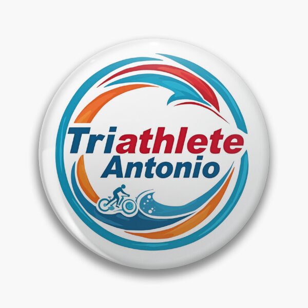 Item preview, Dynamic Triathlete Antonio - Swim, Bike, Run designed and sold by Triathlongram.