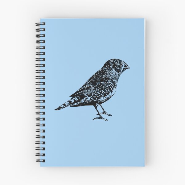 Item preview, Zebra Finch Black Design  designed and sold by designsasstultd.