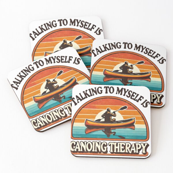 Item preview, Talking to Myself is Canoing Therapy designed and sold by motorcitypaddle.