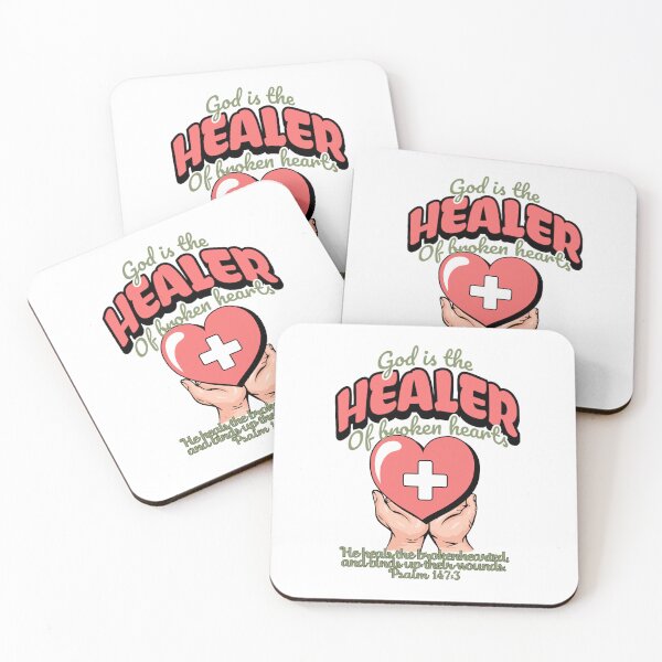 Item preview, God is the healer of broken hearts designed and sold by Virtuousvogue.
