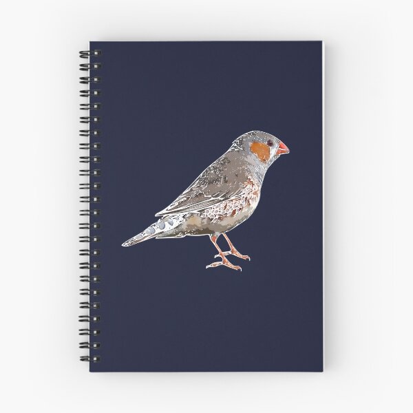 Item preview, Zebra Finch White Alternate Design  designed and sold by designsasstultd.