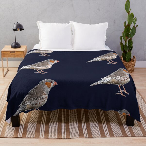 Item preview, Zebra Finch White Alternate Design  designed and sold by designsasstultd.