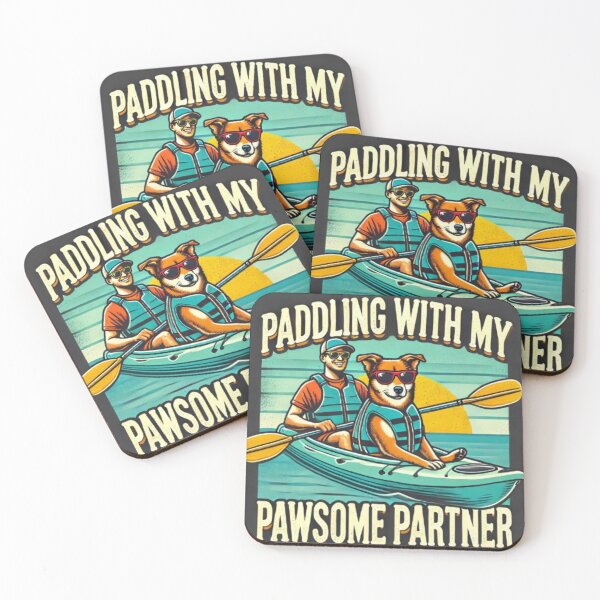 Item preview, Paddling With My Pawsome Partner designed and sold by motorcitypaddle.