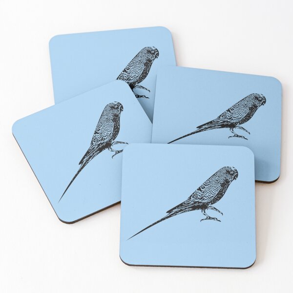 Item preview, Budgerigar Black Design  designed and sold by designsasstultd.