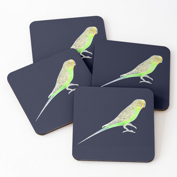 Item preview, Budgerigar White Alternate Design  designed and sold by designsasstultd.