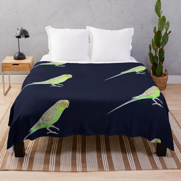 Item preview, Budgerigar White Alternate Design designed and sold by designsasstultd.