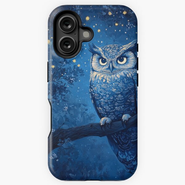 Item preview, Owl and the night sky   designed and sold by SK-JPThreads.
