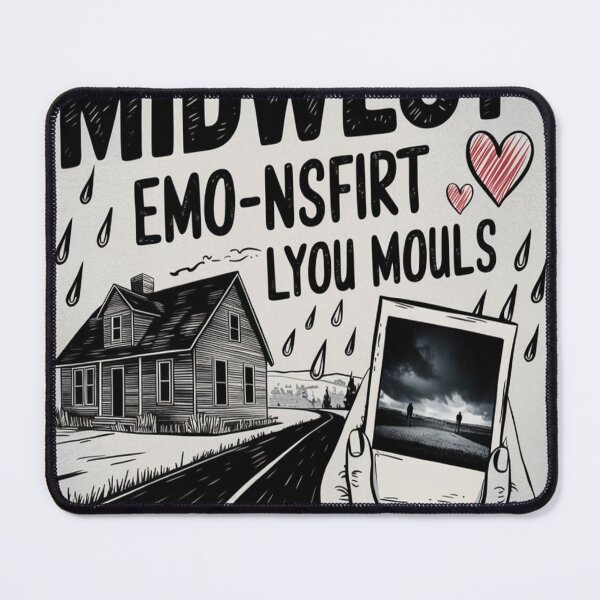 Item preview, Midwest Emo Nostalgia – Emotional Suburban Escape designed and sold by ColorsSoul ⭐️⭐️⭐️⭐️⭐️.