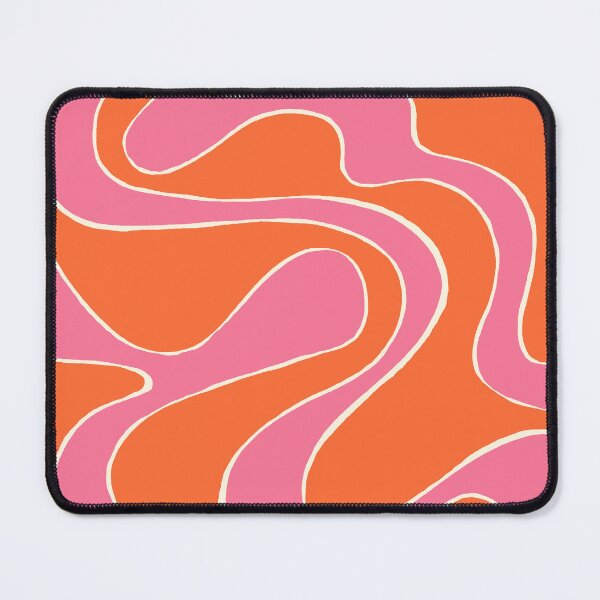 Item preview, Ebb and Flow 2 in Pink, Orange and Cream designed and sold by LAEC-Shop.