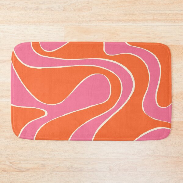 Item preview, Ebb and Flow 2 in Pink, Orange and Cream designed and sold by LAEC-Shop.