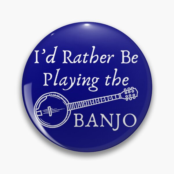 Item preview, I’d Rather Be Playing the Banjo designed and sold by petplushuman.