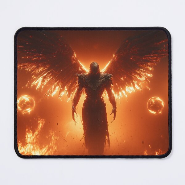 Item preview, Flaming Archangel in the Heat of Battle designed and sold by Carlos Monteiro.