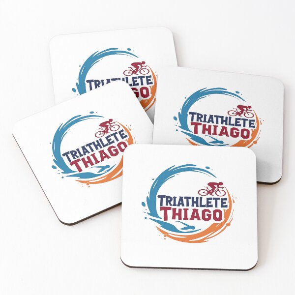Item preview, Dynamic Triathlete Thiago - Swim, Bike, Run designed and sold by Triathlongram.