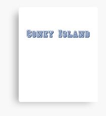 Coney Island Canvas Print
