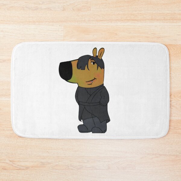 Item preview, emo "i'm just a chill guy" dog designed and sold by matchalattextrafoam.