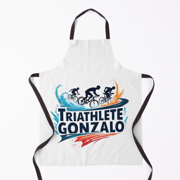 Item preview, Dynamic Triathlete Gonzalo - Swim, Bike, Run designed and sold by Triathlongram.