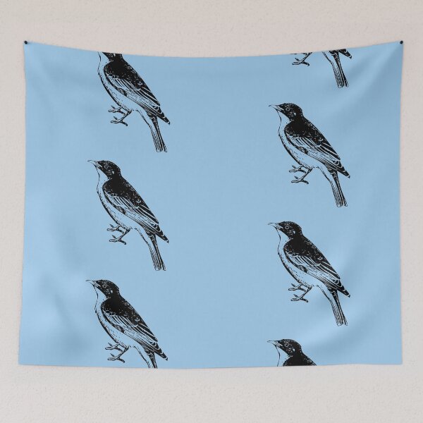 Item preview, Painted Honeyeater Black Design  designed and sold by designsasstultd.