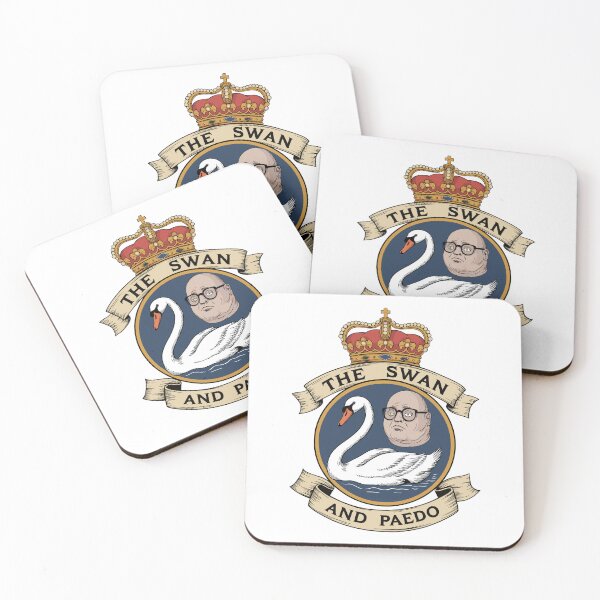 Item preview, The Swan & Paedo - Peep Show Fan Art  designed and sold by AestheticNow.