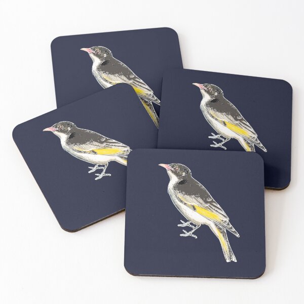Item preview, Painted Honeyeater White Alternate Design  designed and sold by designsasstultd.