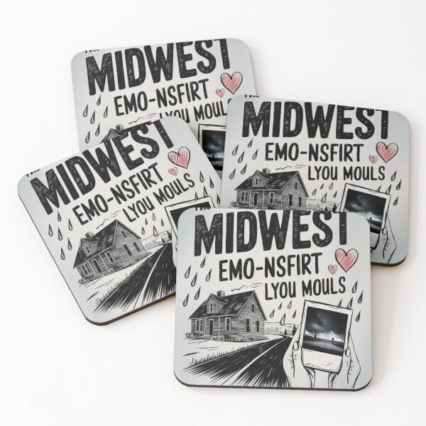 Item preview, Midwest Emo Nostalgia – Emotional Suburban Escape designed and sold by ColorsSoul ⭐️⭐️⭐️⭐️⭐️.