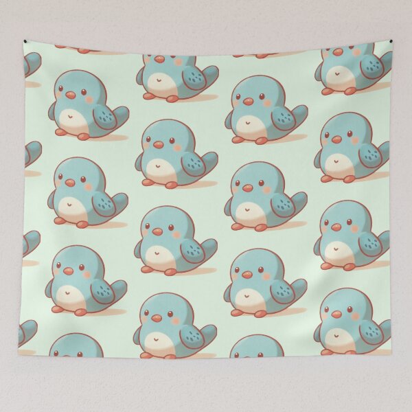 Item preview, Baby blue bird designed and sold by DaintyDooodles.