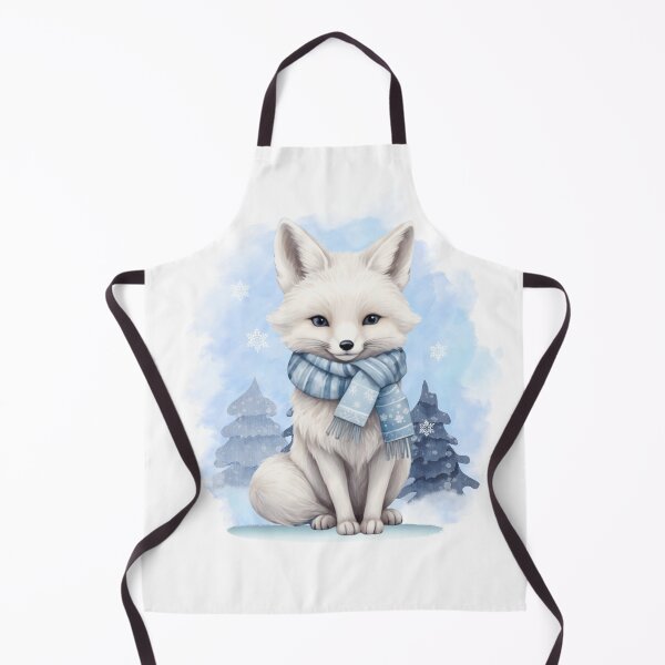 Item preview, Winter Fox with Scarf designed and sold by MusesWhispers.