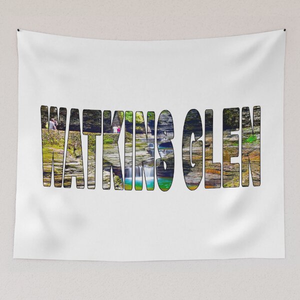 Item preview, WATKINS GLEN - New York USA Cascading Falls Pools designed and sold by Adam Gormley.