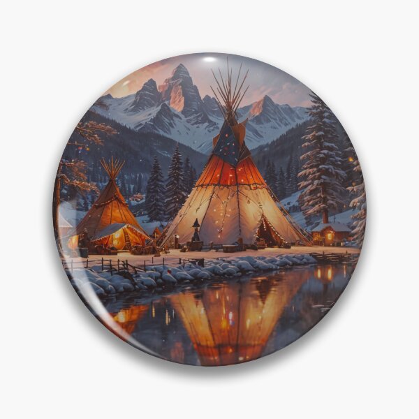 Item preview, Christmas Tipi Village designed and sold by JMWCD.