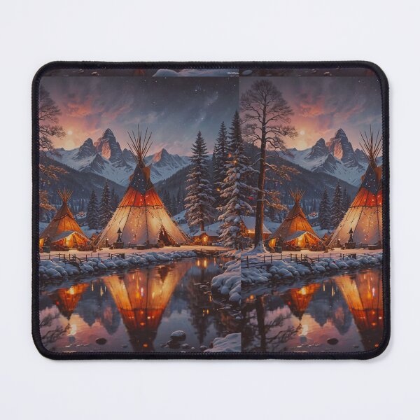 Item preview, Christmas Tipi Village designed and sold by JMWCD.