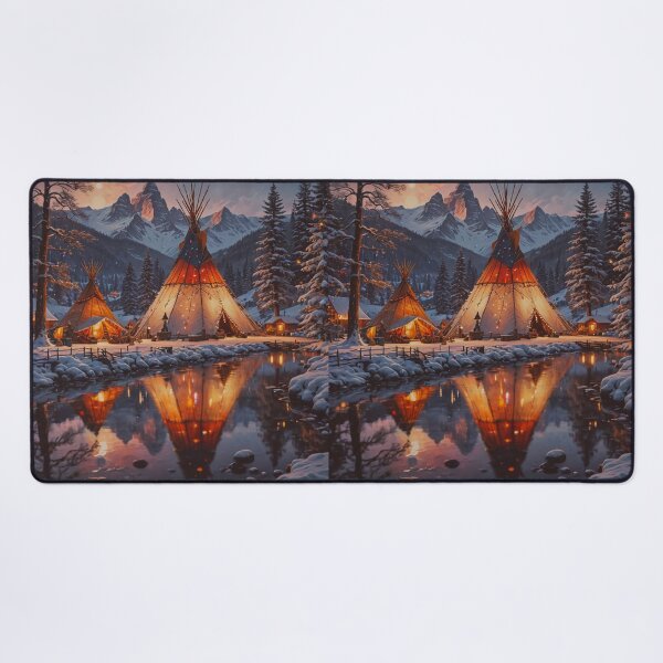 Item preview, Christmas Tipi Village designed and sold by JMWCD.