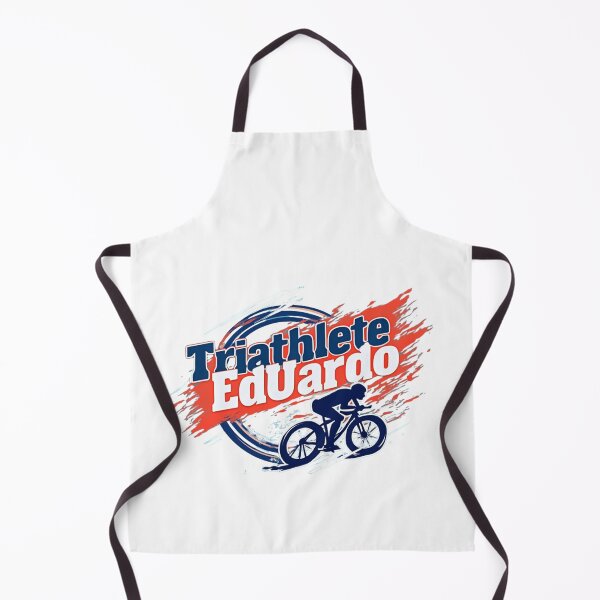 Item preview, Dynamic Triathlete Eduardo - Swim, Bike, Run designed and sold by Triathlongram.