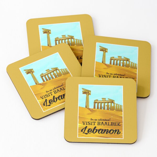 Item preview, Lebanon : Vintage Baalbek Travel and Tourism Advertising Print designed and sold by posterbobs.